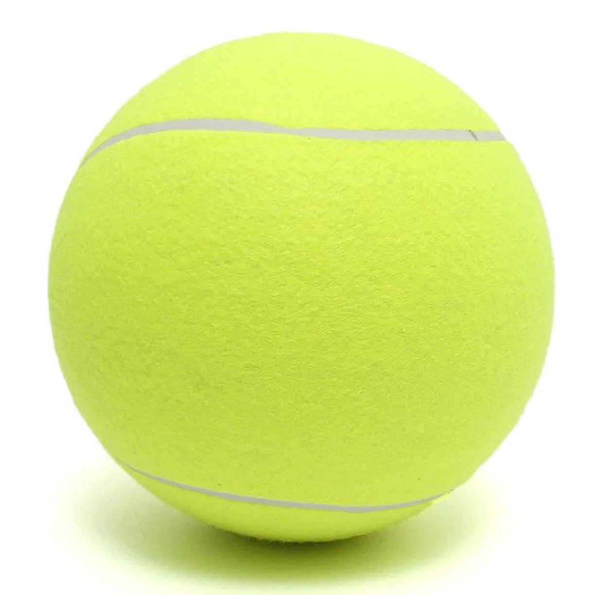 Pet Toy,9.5" Bigdogball Rubber Kelly Big Giant Tennis Ball, Thicker Durable Jumbo Dog Play Supplies Fun Thrower Chucker Training,Pet Instincts Interact Fetch Balls (No Air Pump)